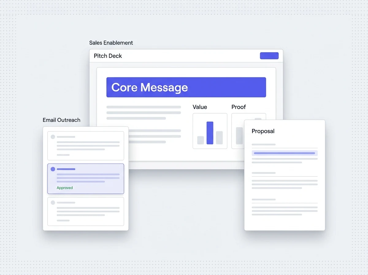 Sales Enablement & Pitch Messaging