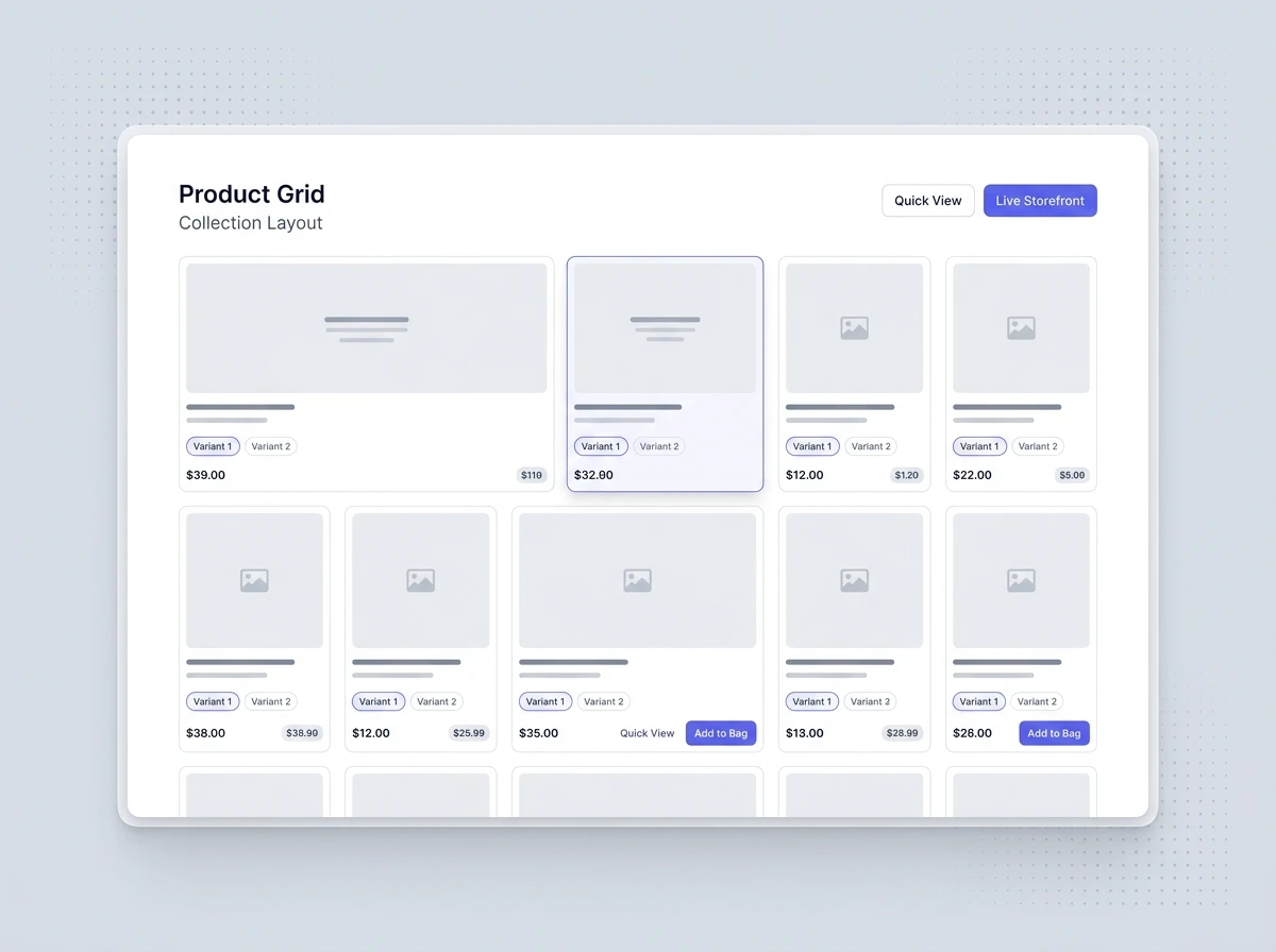 Bespoke E-Commerce Storefront