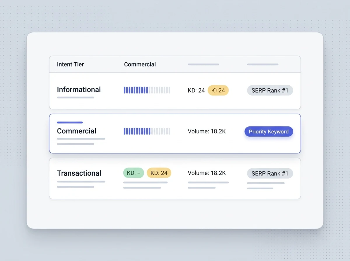 Semantic Keyword & SERP Mapping