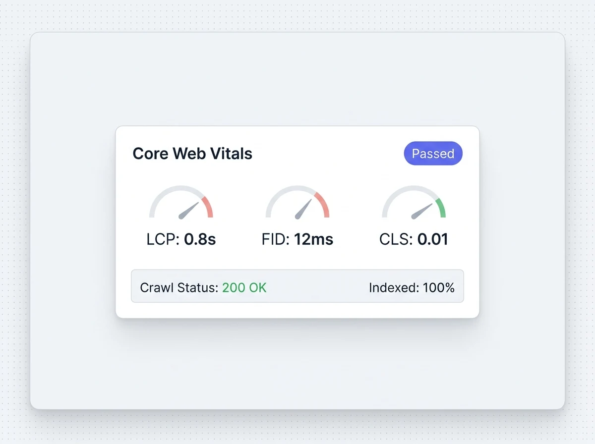 Technical Crawl & Speed Optimization