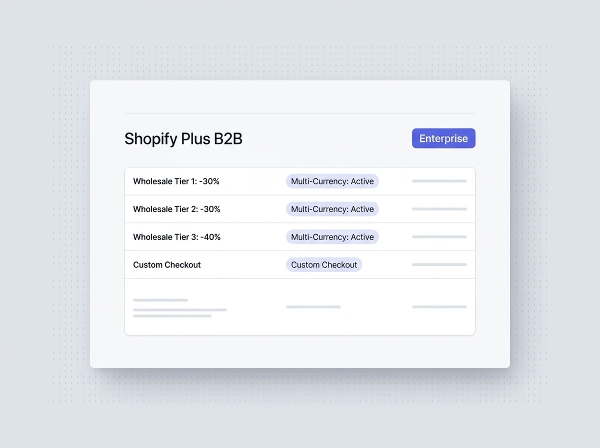 Shopify Plus Operations Scale